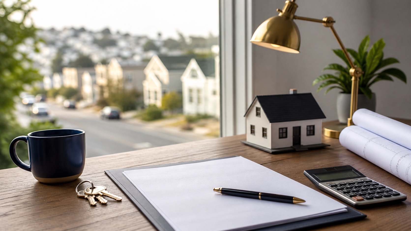 Keys and offer paperwork for a Bay Area home with an unpermitted addition