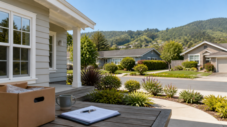 Bay Area home prepared for an owner planning to sell a Bay Area house from out of state