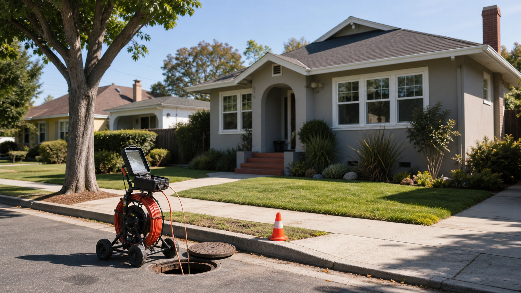 Bay Area home being prepared to sell a Bay Area house with sewer lateral problems