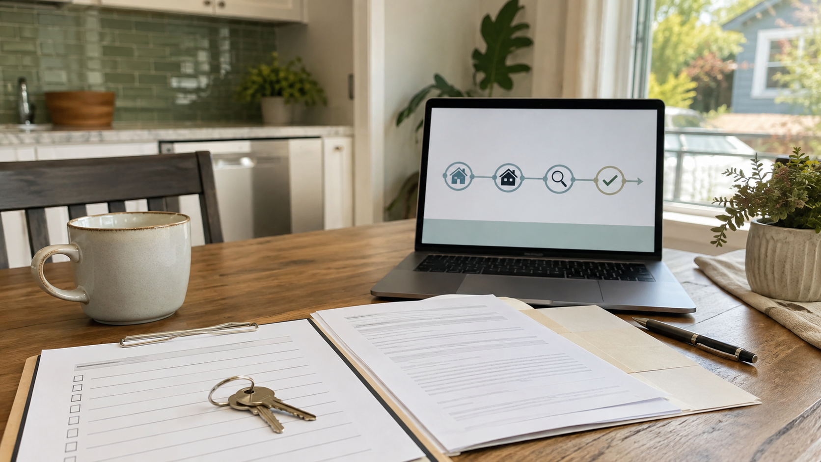Real estate paperwork and keys after a Bay Area home sale fell out of escrow