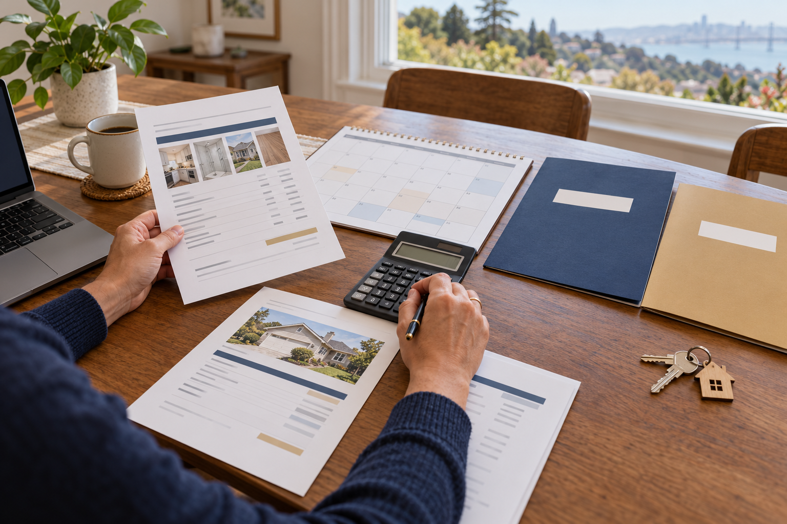 Bay Area seller comparing repair costs, timing, offers, and estimated net proceeds